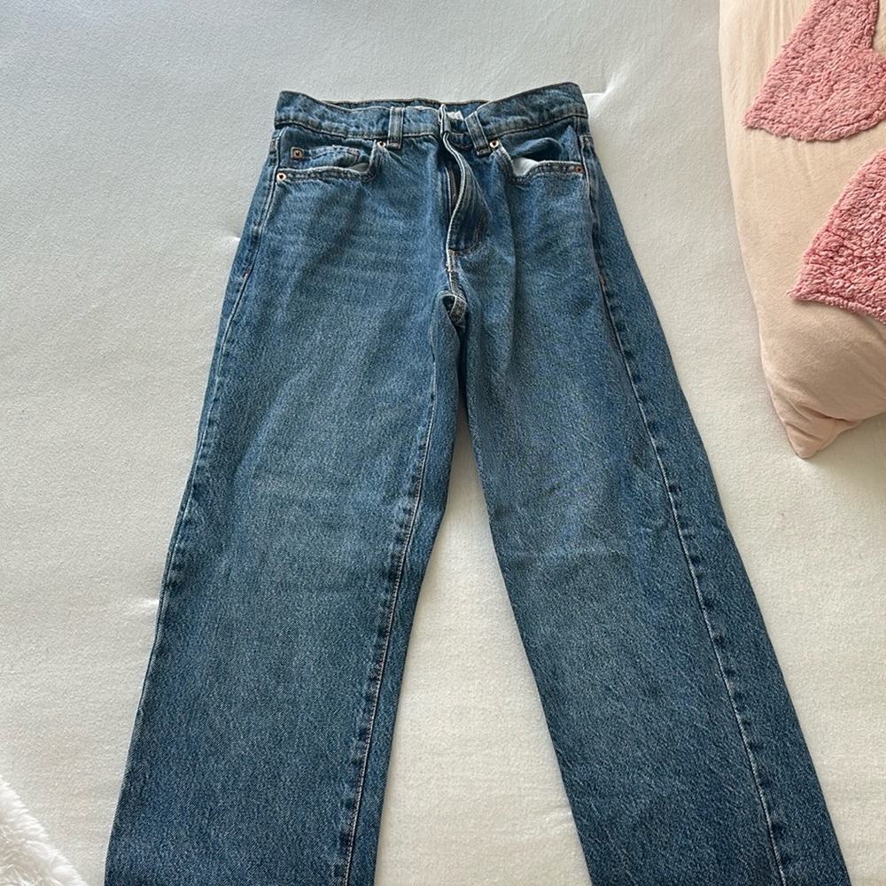 garage straight jean size 0